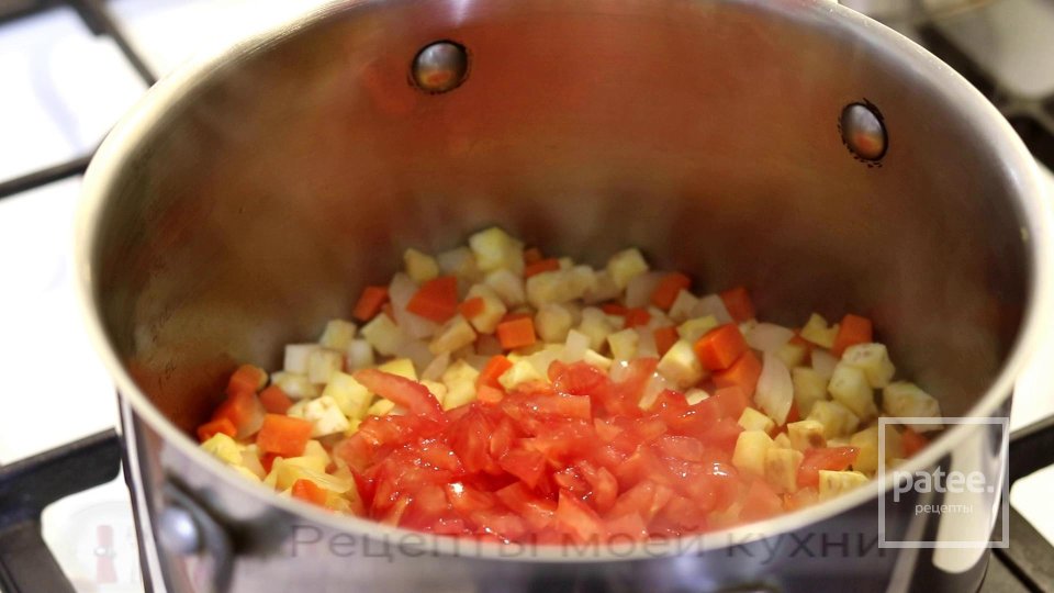 Перловый суп с цветной капустой - Шаг 5