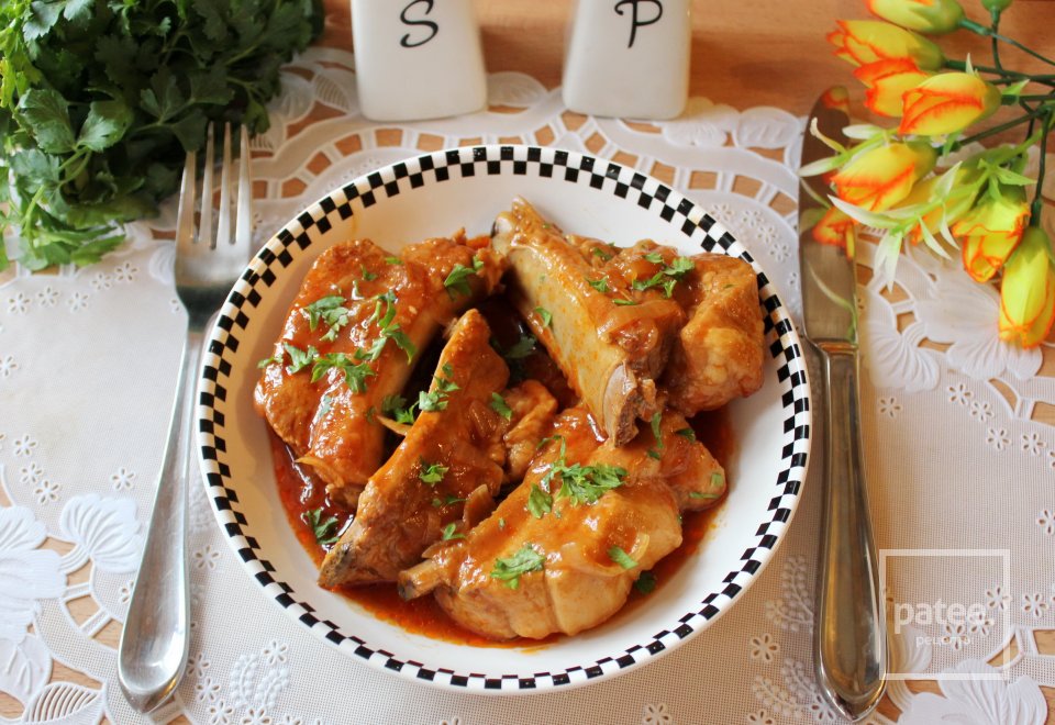 Свиные ребрышки в красном соусе - Шаг 13