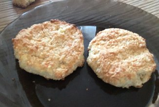 Творожное-кокосовое печенье