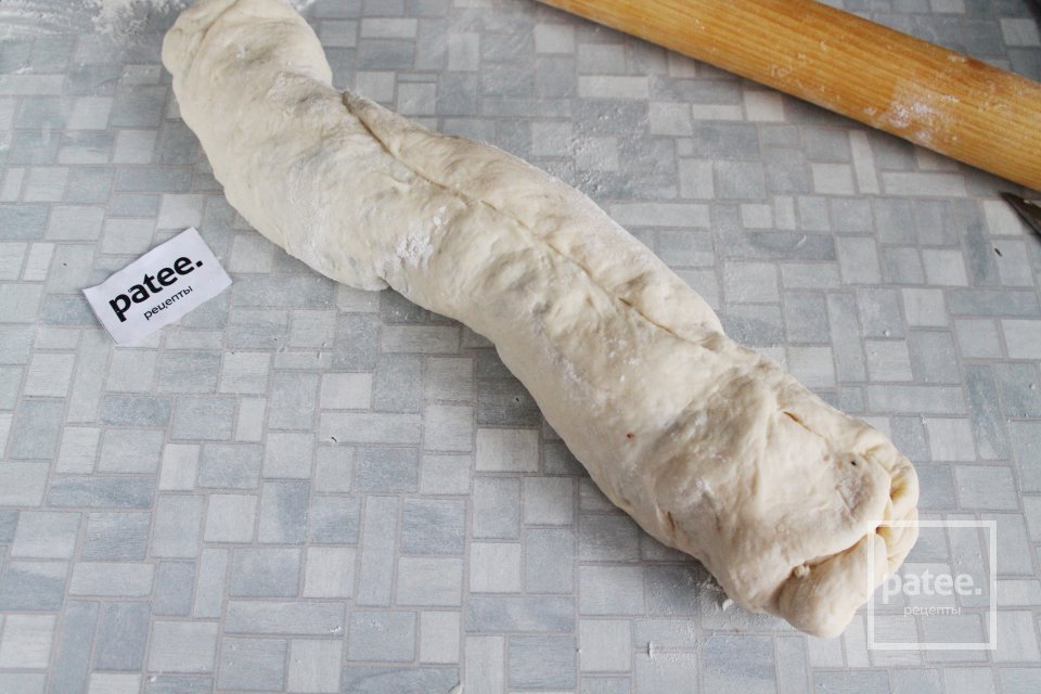 Дрожжевой рулет с маком и цукатами - Шаг 18