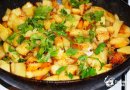 Картофель с петрушкой!