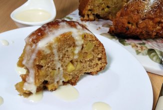 РАССЫПЧАТЫЙ ЯБЛОЧНЫЙ  КЕКС