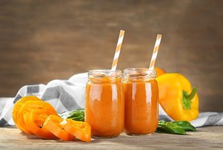 Смузи Болгарский перец + лимон.