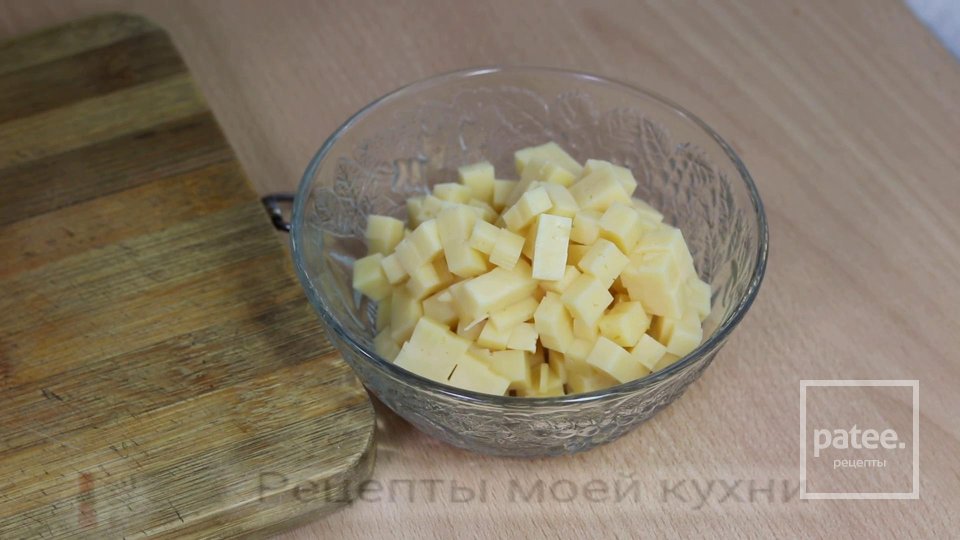 САЛАТ С  КУРИНОЙ  ПЕЧЁНКОЙ - Шаг 4