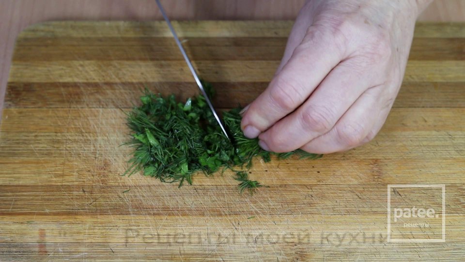 САЛАТ С  КУРИНОЙ  ПЕЧЁНКОЙ - Шаг 5