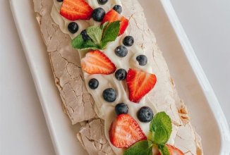 Меренговый рулет