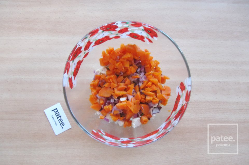 Винегрет с курицей - Шаг 5