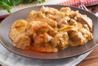 Паприкаш из индейки