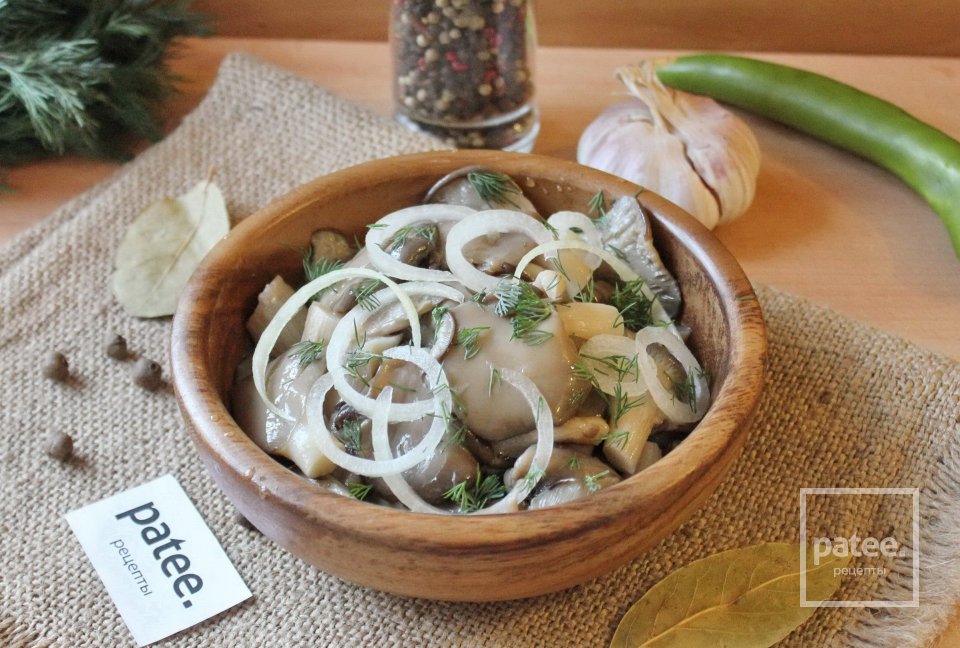 Маринованные вешенки быстрого приготовления - Шаг 8