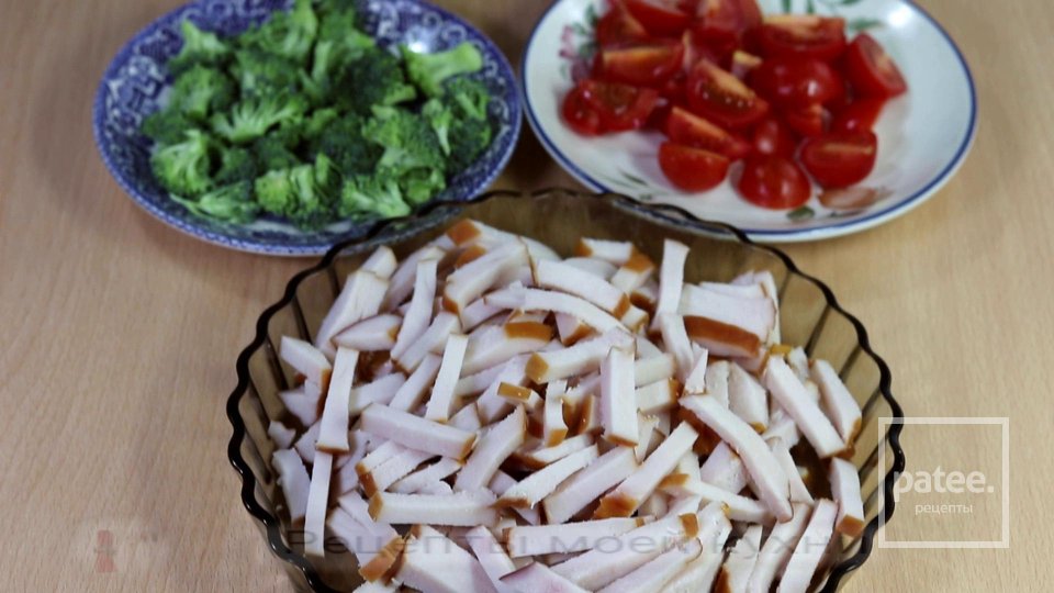 ПИРОГ  КИШ  С КУРИЦЕЙ  И  ГРИБАМИ - Шаг 6