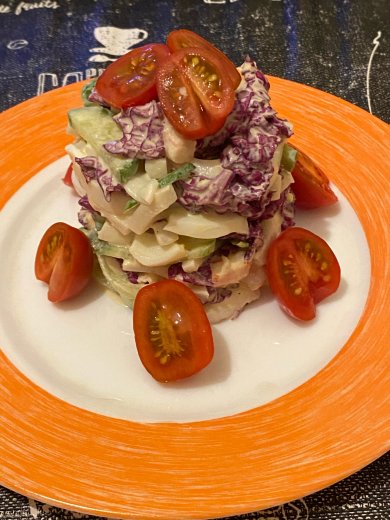 Новогодний морской бриз - Шаг 4