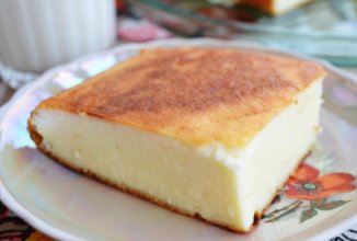 Запеканка из творога и манки в печке