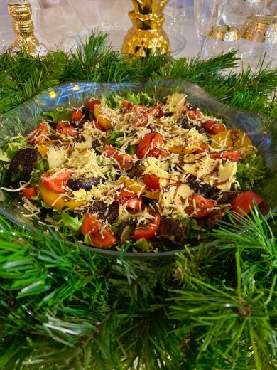 Салат с баклажанами и томатами. - Шаг 2