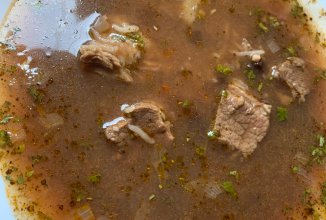 Суп Харчо из телятины с рисом