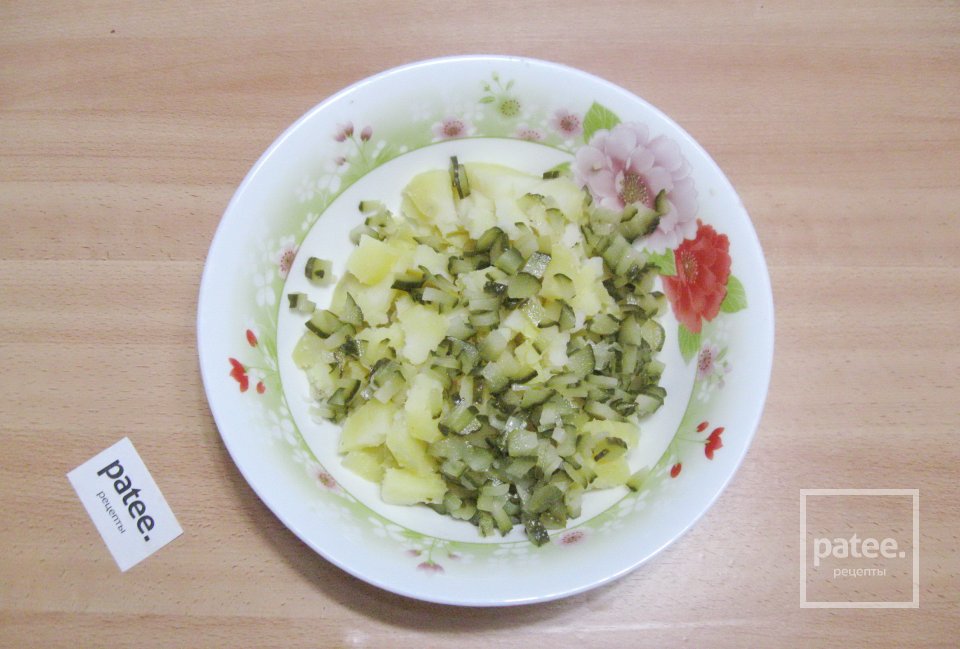 Салат "Оливье" к году Быка - Шаг 3