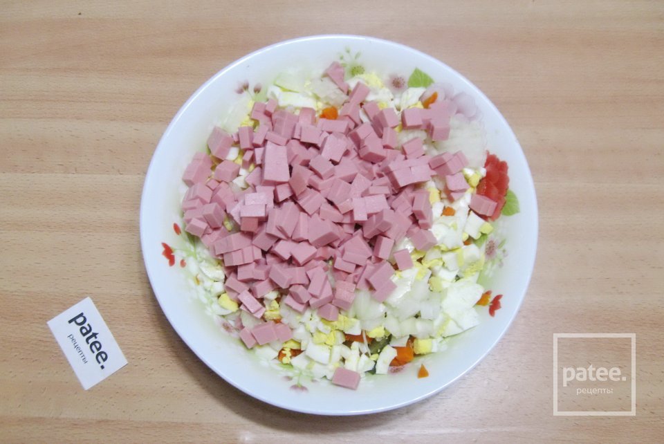 Салат "Оливье" к году Быка - Шаг 6