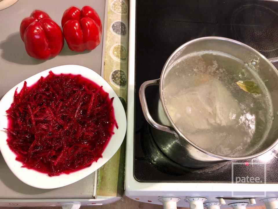 Мамин борщ - Шаг 1