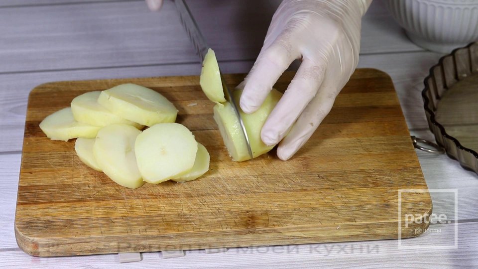 Рулет из куриной печени и картофеля - Шаг 4