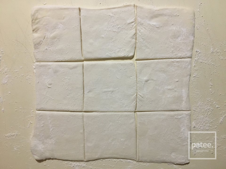 Лодочки из слоёного теста. - Шаг 5