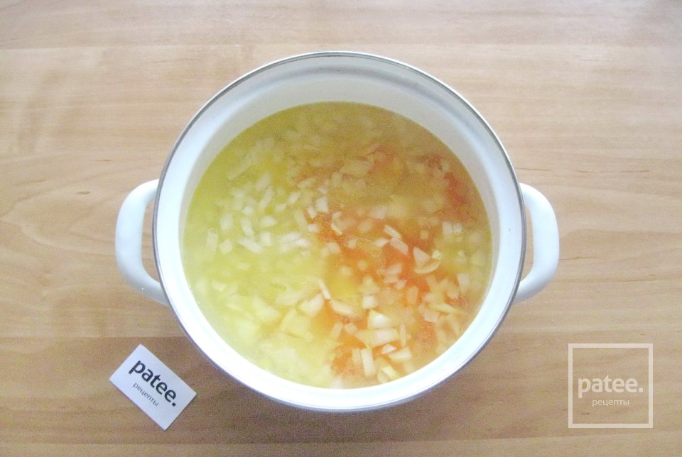 Томатный суп с фасолью - Шаг 6