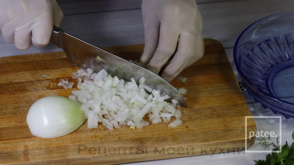 Сырный паштет из цукини с миндалем в тарталетках - Шаг 3