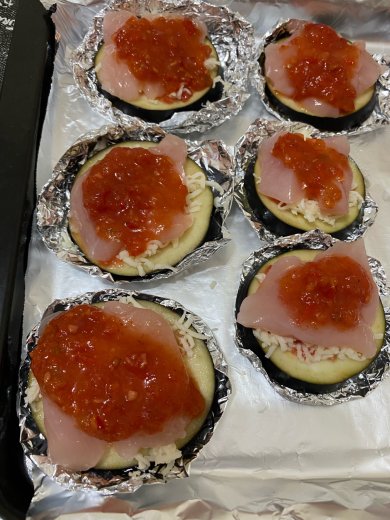 Баклажановый бургер 🍔 - Шаг 8