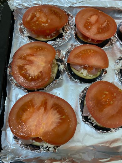 Баклажановый бургер 🍔 - Шаг 10