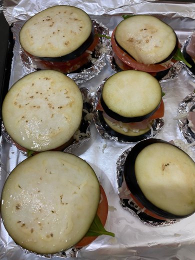 Баклажановый бургер 🍔 - Шаг 12