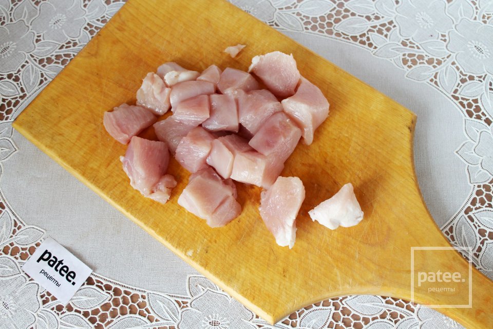 Лобио из белой фасоли с куриной грудкой - Шаг 7