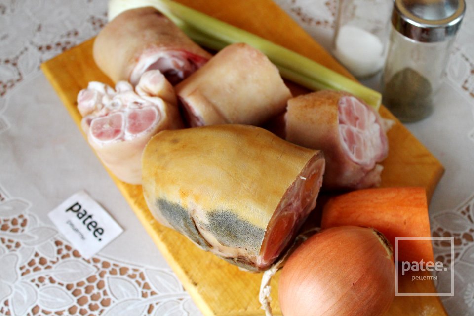 Холодец из ножек - Шаг 1