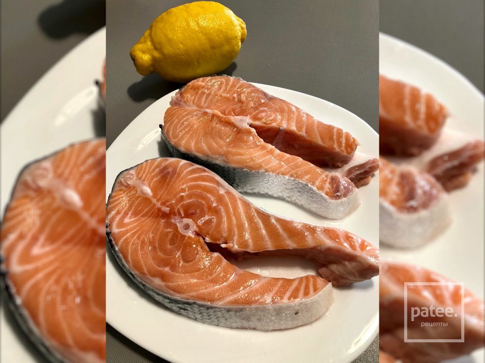 Сёмга в духовке - Шаг 1