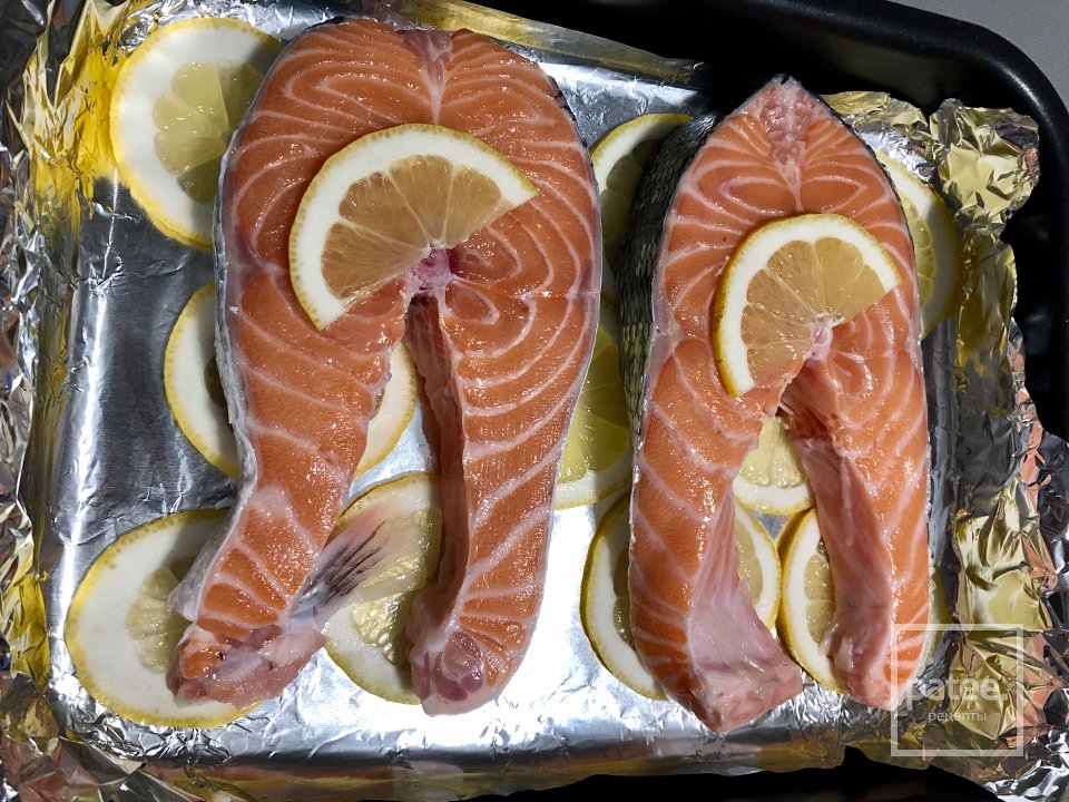 Сёмга в духовке - Шаг 2
