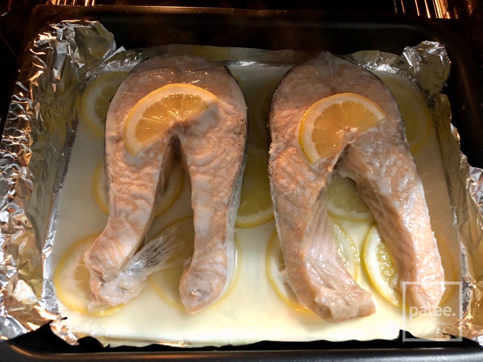 Сёмга в духовке - Шаг 3