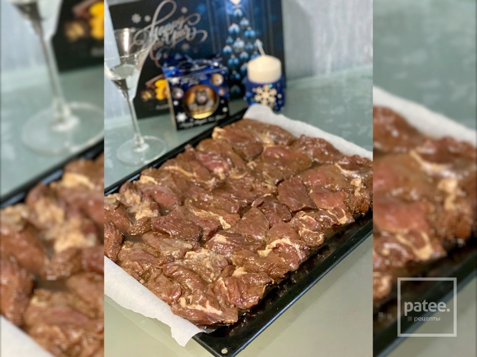 Говядина в соевом соусе с мёдом и имбирём - Шаг 2