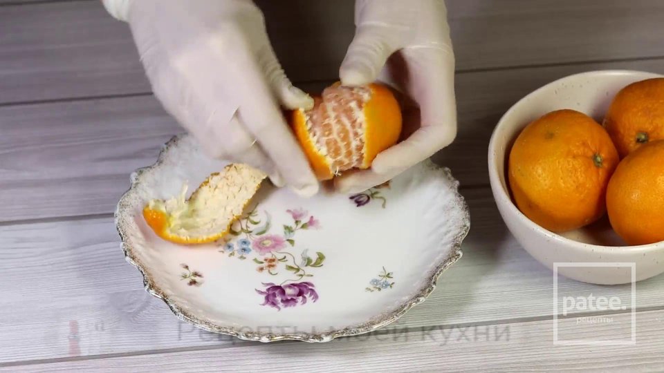 Заливной пирог с мандаринами - Шаг 3