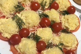 Закуска из помидоров