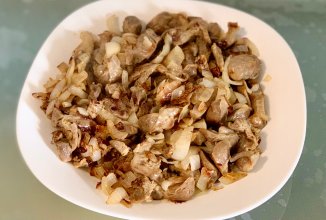 Куриные желудки по-грузински