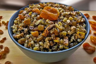 Кутья рождественская с пшеницей и медом