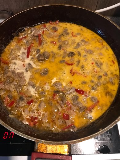 Спагетти с брокколи в сливочном соусе. - Шаг 7