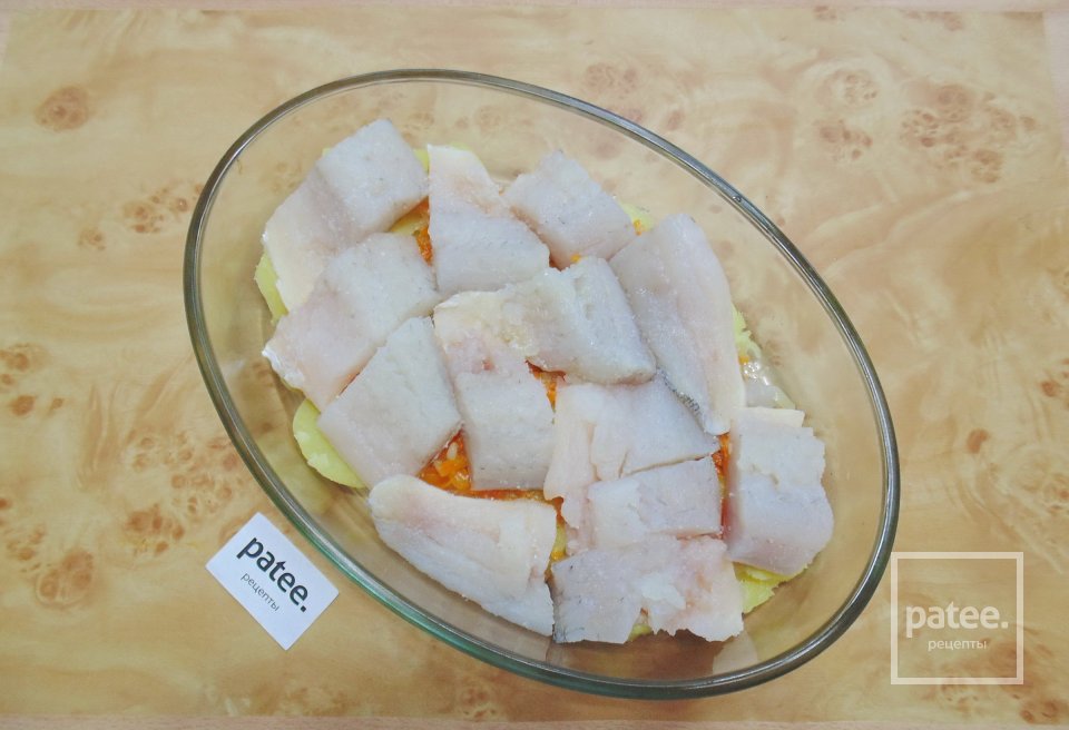 Филе судака с картофелем в духовке - Шаг 6