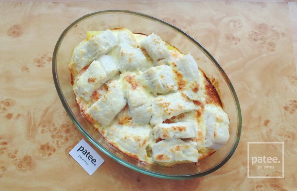 Филе судака с картофелем в духовке - Шаг 11