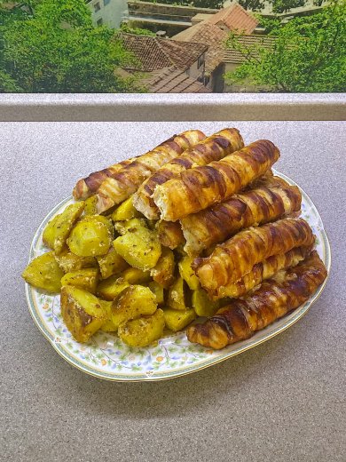 Куриные сырные рулеты в беконе!