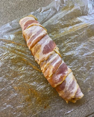 Куриные сырные рулеты в беконе! - Шаг 6