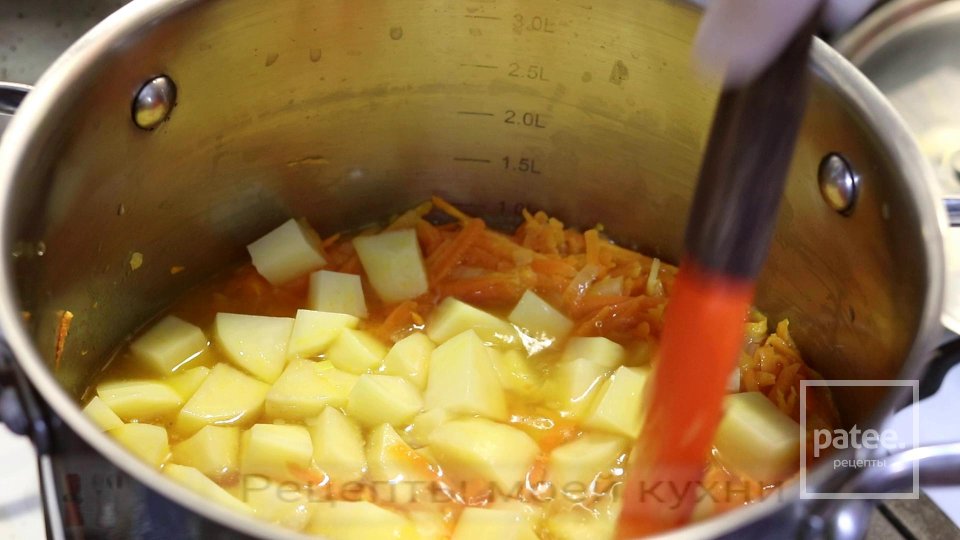 Куриный суп с вермишелью и овощами - Шаг 4