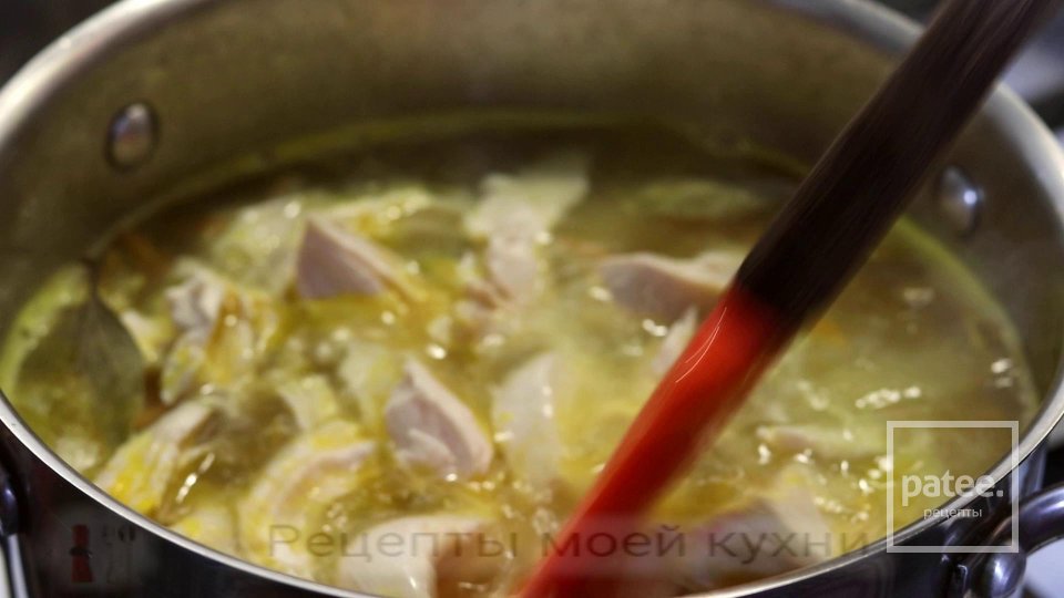 Куриный суп с вермишелью и овощами - Шаг 6