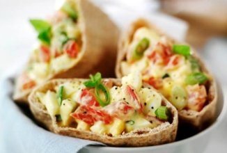 Рулеты с омлетом