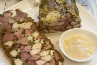 Мраморный рулет