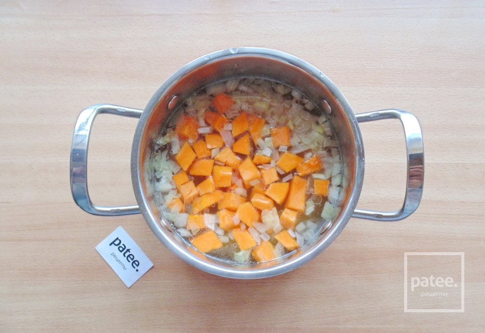 Суп с тыквой и овсяными хлопьями - Шаг 8