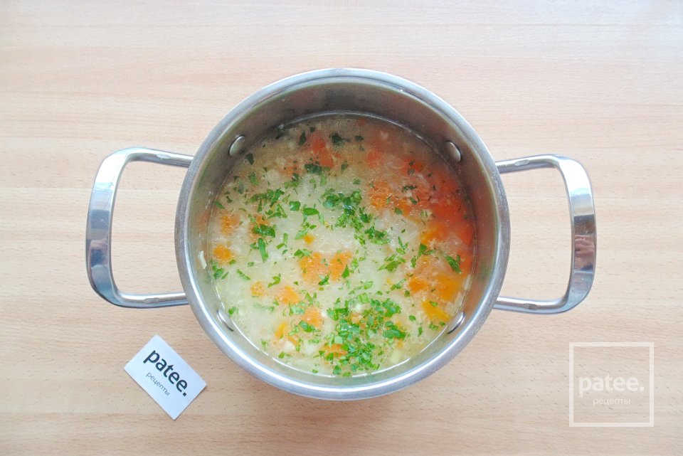 Суп с тыквой и овсяными хлопьями - Шаг 11