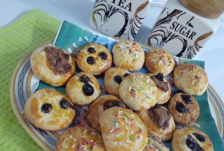 Печенья с смородиной